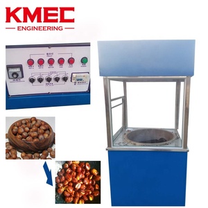 Máquina Tostadora de Castañas y Frutos Secos Motorizada Comercial con Capacidad de 15 kg para Uso en Panaderías - Product Image 2