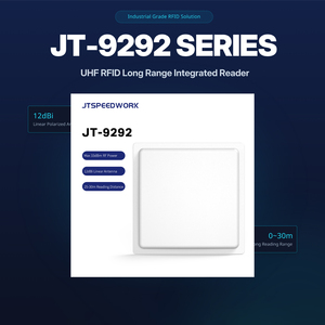 JT-9292 <span class=keywords><strong>UHF</strong></span> <span class=keywords><strong>RFID</strong></span>, считыватель дальнего действия, многочастотный считыватель и записывающее устройство, поляризация 12 дБи, 10 метров, дальность действия, UHFRFID считыватель - Product Image 2