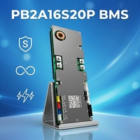 JKBMS PB2A16S20P 16S 48V 200A BMS intelligent avec équilibrage actif 2A CAN RS485 pour onduleur parallèle, stockage solaire domestique, DIY