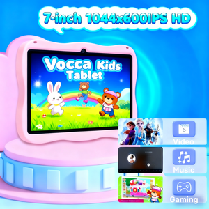 Hot Bán Vocca Trẻ Em Wi-Fi 5G Máy Tính Bảng PC MTK Octa Lõi 7-Inch 6GB + 128GB Android 14 Máy Tính Bảng Với Silicone Trường Hợp - Product Image 4