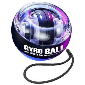 Balle gyroscopique d'entraînement de poignet personnalisée pour usage domestique Balle manuelle puissante Entraîneur de relaxation musculaire Balle de force à démarrage automatique Exerciseur de poignet musculaire - Product Image 1