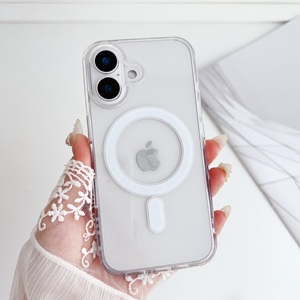 <span class=keywords><strong>Funda</strong></span> de teléfono acrílica magnética empaquetada al por menor para <span class=keywords><strong>iPhone</strong></span> 17 Air 16E 16 15 14 13 11 Pro Max Plus <span class=keywords><strong>SE</strong></span>, <span class=keywords><strong>funda</strong></span> trasera transparente - Product Image 6