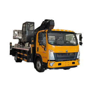 Camión de elevación aérea de brazo recto HOWO Sinotruk de 45M Camión de <span class=keywords><strong>plataforma</strong></span> de trabajo aéreo de operación de gran altitud - Product Image 1