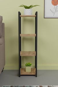 ชั้นวางดอกไม้ 4 ชั้น ทำจากโลหะ สำหรับระเบียงหรือในร่ม - Product Image 4