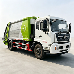 Camión Compactador de Basura DONGFENG Kinland 4x2 de 18 CBM en Oferta, Camión de Saneamiento con Carga Trasera Hidráulica para Recolección de Residuos - Product Image 1