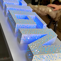Enseigne lumineuse LED étanche et durable à transformateur pour publicité, idéale pour les portes de KTV, bars et restaurants