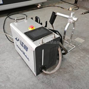 เครื่องทำความสะอาดไฟเบอร์เลเซอร์แบบพัลส์ LM-300C สำหรับขจัดคราบสนิมและสีอะลูมิเนียม ความเร็วสูง เป็นมิตรต่อสิ่งแวดล้อม - Product Image 2