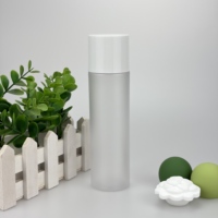 Flacon de soin buccal personnalisé de 150 ml, en plastique transparent, avec bouchon à vis, impression d'un logo sur l'écran, lotion, PET, utilisation industrielle, emballage cosmétique