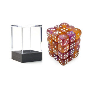 Rgp DND Hội Đồng Quản trị trò chơi trong suốt Acrylic nhựa <span class=keywords><strong>DICE</strong></span> hộp RPG bán buôn <span class=keywords><strong>Dice</strong></span> Set trường hợp D6 DND <span class=keywords><strong>DICE</strong></span> hộp - Product Image 2