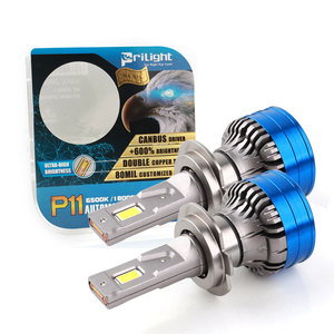 Faros Delanteros LED Súper Brillantes de 220 W para Automóvil, Bombilla LED de <span class=keywords><strong>20000</strong></span> LM, H1 H3 H4 H7 H11 9005, Lámpara Delantera LED para Automóvil - Product Image 3