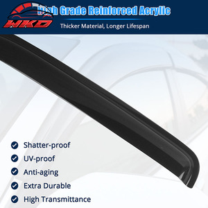 Viseras Acrílicas para Ventanas de GMC Chevy C1500 C2500 K1500 K2500 88-99, Juego de 4 Piezas, Protección para Ventanas Laterales de Puertas de Automóviles - Product Image 3