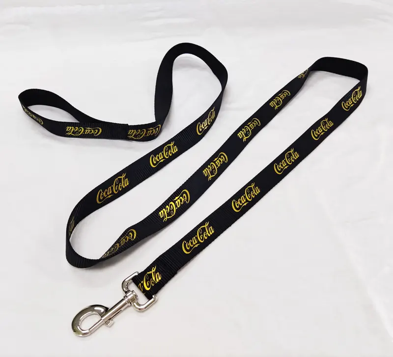Customized Fashion Multi-functional Reflective Gold Printed Dog Leash And Collar Sets