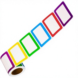 Etiquetas Adhesivas para Identificación, 400 Etiquetas para Reuniones de Oficina, Profesores Escolares y Envíos - Product Image 1