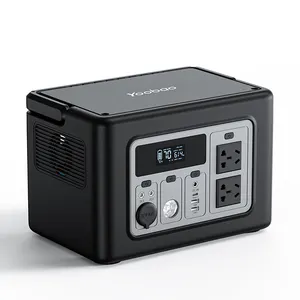 Yoobao EN700Q 614Wh High Capacity Fast Charge Portable Power Station with LED Digital Screen and Flashlight