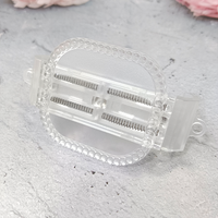 Taohelp Coque transparente en PC DIY compatible avec les téléphones mobiles de 5,8 à 7 pouces, clip arrière, miroir carré, cordon de suspension, hauteur réglable