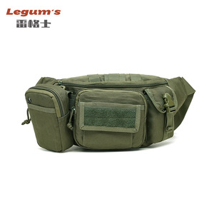 Riñonera Táctica Legum's, Color Verde Militar, Impermeable, Deportiva, Multifuncional, para Hombre - Product Image 1