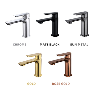 Grifo <span class=keywords><strong>de</strong></span> Lavabo Moderno Empolo, Cromado, <span class=keywords><strong>Negro</strong></span>, Oro Cepillado, <span class=keywords><strong>Color</strong></span> <span class=keywords><strong>Grafito</strong></span>, Material <span class=keywords><strong>de</strong></span> Latón, Núcleo <span class=keywords><strong>de</strong></span> Válvula <span class=keywords><strong>de</strong></span> Cerámica, Monomando - Product Image 1