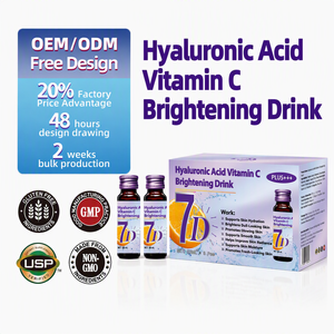 DUOZI Boisson Éclaircissante à l'Acide Hyaluronique et Vitamine C 90ml Liquide Oral Sans Gluten Non-OGM Hydratant Antioxydant pour la Peau - Product Image 1