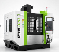 Mesin CNC Milling BT50 Spindle 6000 RPM Vertical Machining Center MVL1580S DRC Machinery  Z Axis Box Way untuk Pemotongan Berat