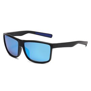 Gafas de sol polarizadas para hombre, montura negra, lentes TAC, protección UV400, deportes al aire libre, ciclismo, conducción, pesca, protección solar - Product Image 2