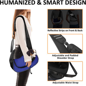 Free sample Hot Sale New Design Pet Carrier <b>Carry</b>-on Travel Kitten Bag Outdoor Breathable <b>Dog</b> Sling Bag Carrier Puppy - Product Image 5
