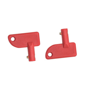 Interrupteur de déconnexion de batterie miniature rouge Hoso Racing avec clé pour voitures, bateaux, camions, coupure moteur, en ABS - Product Image 4