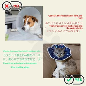 Collar Isabelino WISSUA Ligero, Transpirable, Suave y Bonito para el Cuidado <span class=keywords><strong>de</strong></span> Lesiones, Prevención <span class=keywords><strong>de</strong></span> Arañazos y Cuidado Postoperatorio para Gatos y Perros Pequeños - Product Image 3