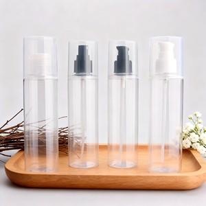 Personnalisation disponible 200ml conteneur d'emballage de voyage bouteilles de pulvérisation de brouillard d'emballage de <span class=keywords><strong>gel</strong></span> de bain avec au-dessus du chapeau - Product Image 4