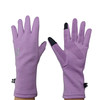 Gants de course à doigts entiers 100 % laine mérinos unisexe, printemps automne, décontractés, pour l'extérieur, thermiques, isolants, chauds, compatibles écran tactile