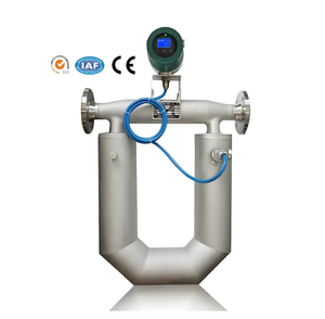 304 điện tử thép không gỉ RS485 nhiên liệu lỏng bẩn kỹ thuật số coriolis 3 ~ 250 mét dầu khí khối lượng điện tử nước lưu lượng kế - Product Image 1