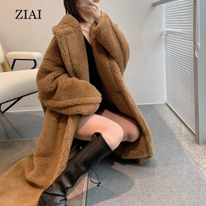 Wholesale <strong>Plus</strong> <strong>Size</strong> Shearling <strong>Coats</strong> High End Winter Faux <strong>Teddy</strong> <strong>Coat</strong> Long Fur <strong>Coat</strong> Women - Product Image 2