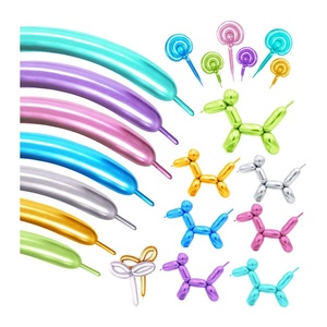 <span class=keywords><strong>Globos</strong></span> de Látex Metálicos Cromados de Color Liso, Gruesos, de 260 mm, para Decoración de Fiestas de Cumpleaños, en Venta - Product Image 4