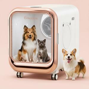 Cabina de Secado Inteligente para Mascotas de 180L, Diseño Moderno y Lujoso, Personalizable, Ecológica, de Plástico, para Perros y Gatos - Product Image 1