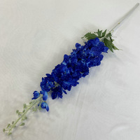 Décorations suspendues en fleurs artificielles en soie bleu royal ciel étoilé pour les arches d'allée de mariage et les arrangements floraux de plafond