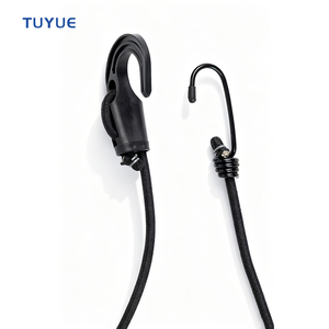 弾性ロープ直径6mm調整可能フックロープ弾性タイトな長さカラーカスタマイズ可能 - Product Image 3