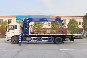 Camion de remorquage Dongfeng avec grue de 6 tonnes intégrée – Solution tout-en-un de secours routier - Product Image 6
