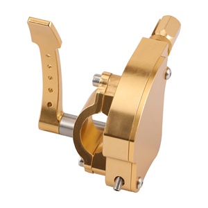 GOOFIT 7/8 "CNC Moto ATV Thumb Throttle pour Yamaha Banshee <span class=keywords><strong>Raptor</strong></span> <span class=keywords><strong>350</strong></span> 660R 700 YFZ450 Warrior <span class=keywords><strong>350</strong></span> TRX400EX TRX 250 4 - Product Image 4