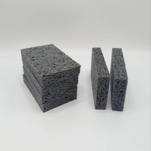 Thân Thiện Với Môi Hộ Gia Đình Món Ăn Miếng Bọt Biển Phân Hủy Sinh Học Gỗ Bột Giấy Bông Miếng Bọt Biển Cho Nhà Bếp Làm Sạch Cellulose Miếng Bọt Biển - Product Image 3