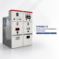 Appareillage de commutation MV extractible métallique KYN28A-12 12 kV pour la protection des lignes d'alimentation et des transformateurs dans les postes de transformation industriels