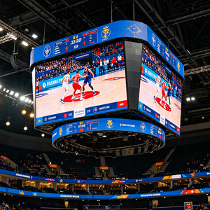 Pantalla LED de Alquiler para Canchas de Baloncesto Interiores P2.6 P3.91 HD de Alta Frecuencia de Actualización, de Aluminio Fundido, Colgante, IP40 para Conciertos y Eventos - Product Image 3