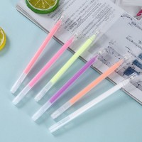 Stylos surligneurs en boîte, 12 couleurs, colorés, pour le graffiti, pointe neutre 05 mm, dessin, grande capacité, livraison gratuite