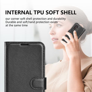 สำหรับ <span class=keywords><strong>Samsung</strong></span> <span class=keywords><strong>Galaxy</strong></span> <span class=keywords><strong>xcover</strong></span> <span class=keywords><strong>6</strong></span> 7 <span class=keywords><strong>Pro</strong></span> เคสหนังแบบฝาพับระดับพรีเมี่ยม - Product Image 6