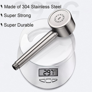 304 Stainless Steel <strong>High</strong> <strong>Pressure</strong> Handheld Shower Head 3 Modes Large Flow <strong>Sprayer</strong> Shower <strong>Faucet</strong> Bathroom Accessories Shower Head - Product Image 6