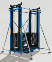 Ascenseur de chantier, monte-charge de matériaux, élévateur pour le personnel et les marchandises, équipement de levage pour la construction de bâtiments