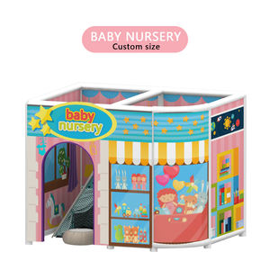 Negozio Personalizzato Ecologico per Giochi di Ruolo per Bambini, Scenografia Urbana per Attrezzature da Parco Giochi al Coperto - Product Image 1