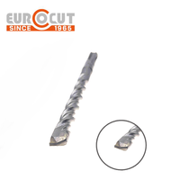 Foret plat SDS Plus en carbure EUROCUT YG8C avec acier 40Cr pour le perçage du béton