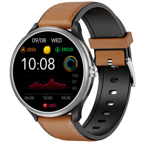 Newest Health Medical <b>Smartwatch</b> Nodic 52832 PPG + <b>ECG</b> Body Temperature Report BT Calling Music Play Smart Watch With AI - Product Image 1