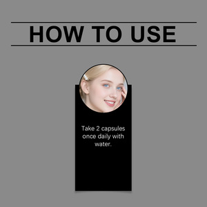 Suplemen Kolagen Lengkap Tipe I <span class=keywords><strong>II</strong></span> III dengan Kunyit Vitamin C Biotin Asam Hialuronat Lada Hitam - Product Image 4