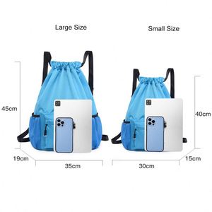 Mochila Deportiva Impermeable Plegable Personalizada de Alta Calidad con Cordón, para Baloncesto, Gimnasio, Fútbol y Actividades al Aire Libre - Product Image 4