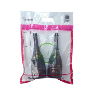customize Plastic bag transparent logo printing sealed plastic tamper evident airport security bags duty free shopping steb bags